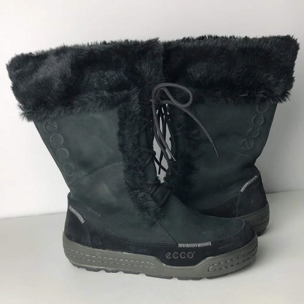 Ecco Siberia Hydromax Black Boots